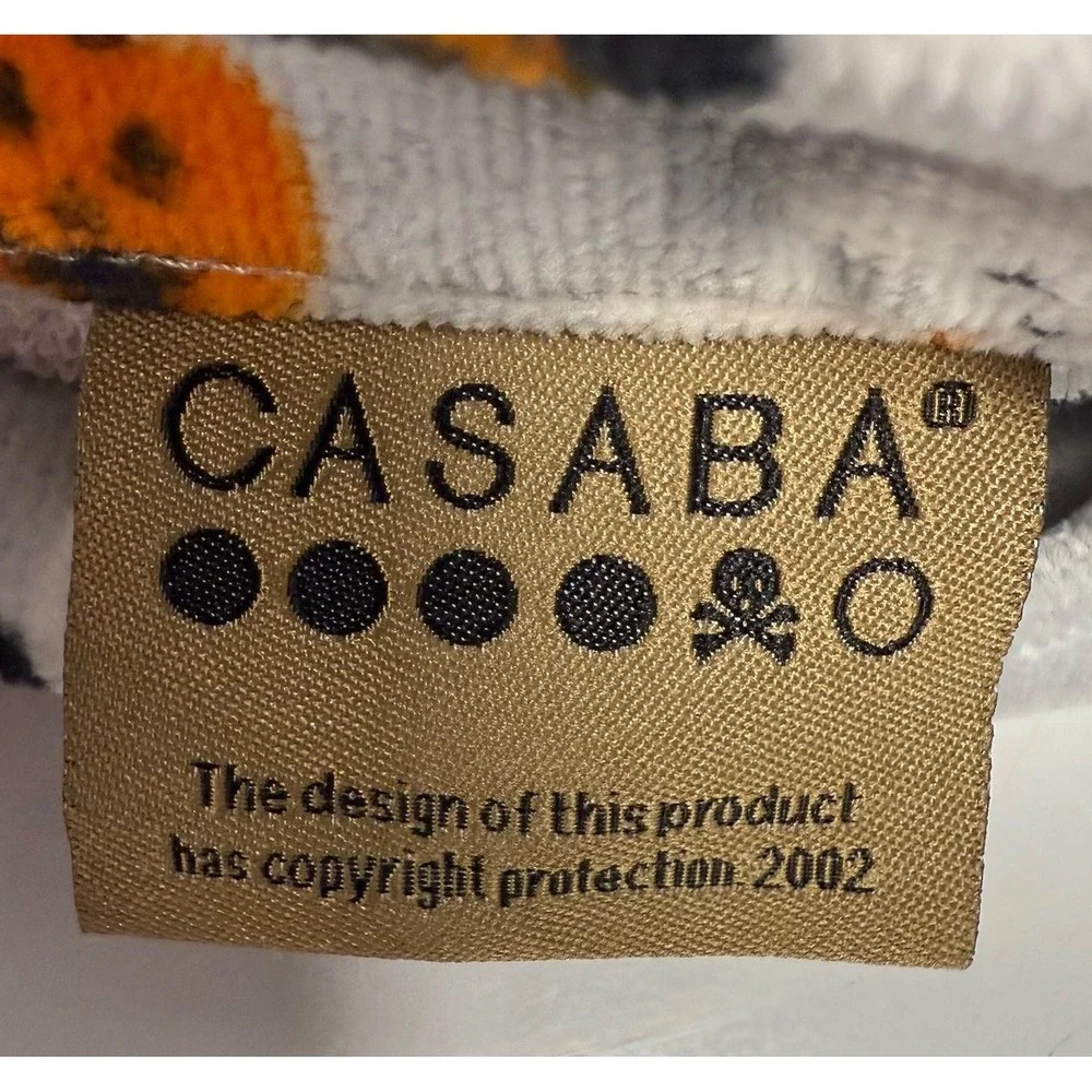 NWT Casaba Halloween Ghosts Cats Hand Towels Set Of 2 Cat Holiday Bath Kitchen